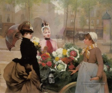  parisienne - Schryver Louis Marie de La Fleur Vendeur 1886 Parisienne